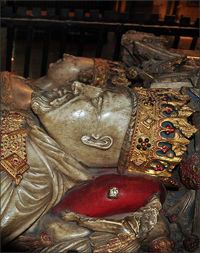 Painting of a younger Henry V